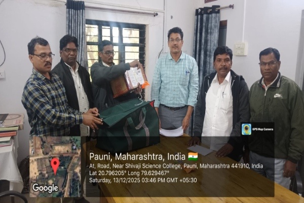 Jawahar Navodaya Vidyalay Entrance Examination 2026 for 6th Class is successfully completed at Exam Centre Science College Pauni on 13th  December 2025. All the teaching and Non teaching Staff involved for smooth conduction of JNV exam. Finally all the ex