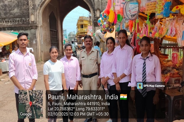 “A Suraksha Saptah was organized by the National Service Scheme (NSS) on 02 October 2025 to create awareness about safety.”