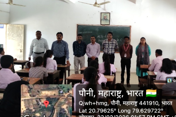 The Department of Computer Science organized a 50-mark competitive examination on the subject Programming in C Language. A total of 80 students appeared for the examination. The students participated enthusiastically and demonstrated their programming ski