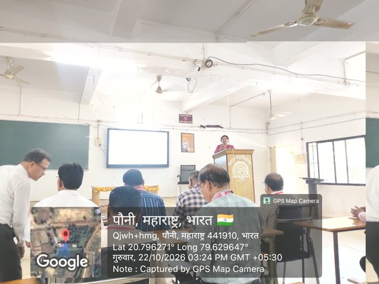 One Day- Faculty Development Workshop, Topic:- NAAC Reform 2025: From grading to Binary: A paradigm Shift 